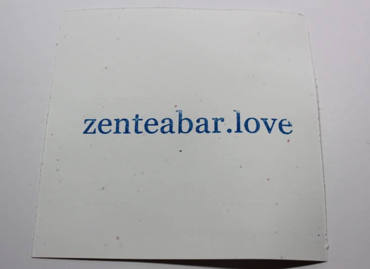 See what teas I got in this month's Zen Tea Bar box!