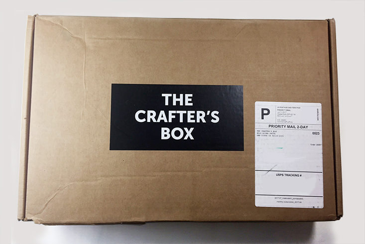 The Crafter's Box July 2017 Craft and DIY Subscription Box