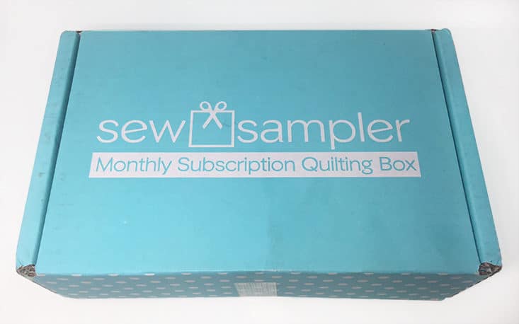 Sew Sampler Box by Fat Quarter Shop July 2017 Craft Subscription Box 