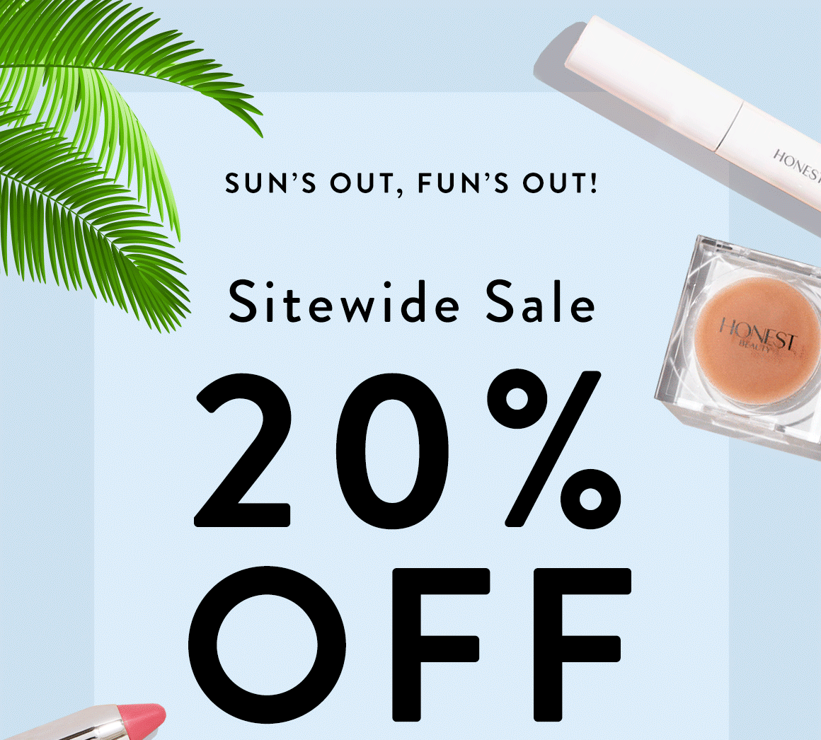 Honest Beauty Coupon – 20% Off Sitewide!