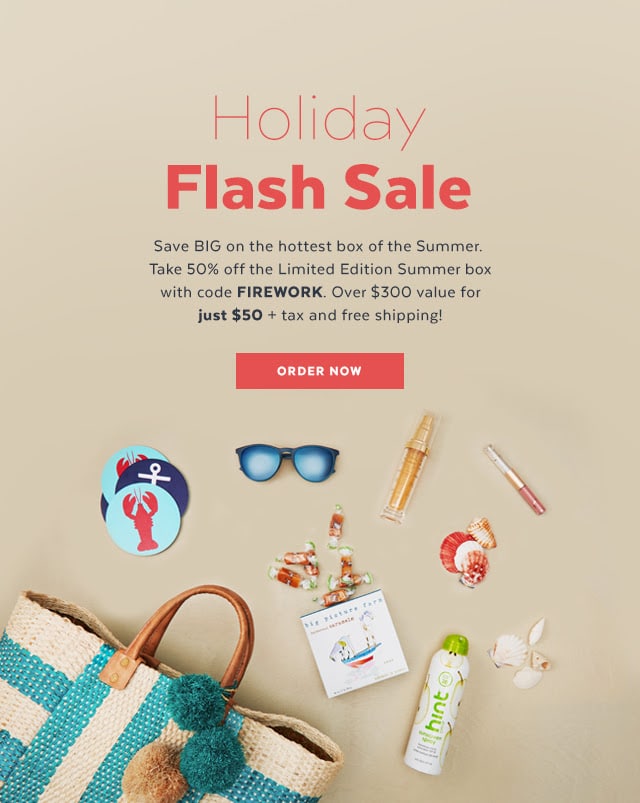 POPSUGAR Flash Sale – Save 50% Off Limited Edition Summer Box!