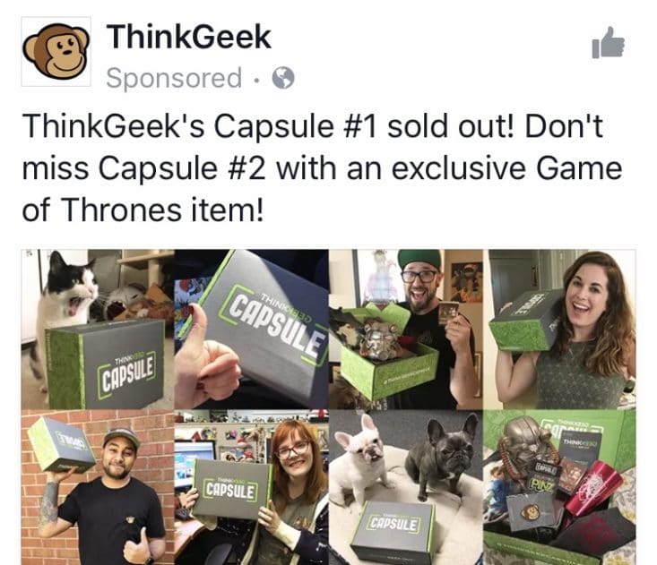 Think Geek Capsule July 2017