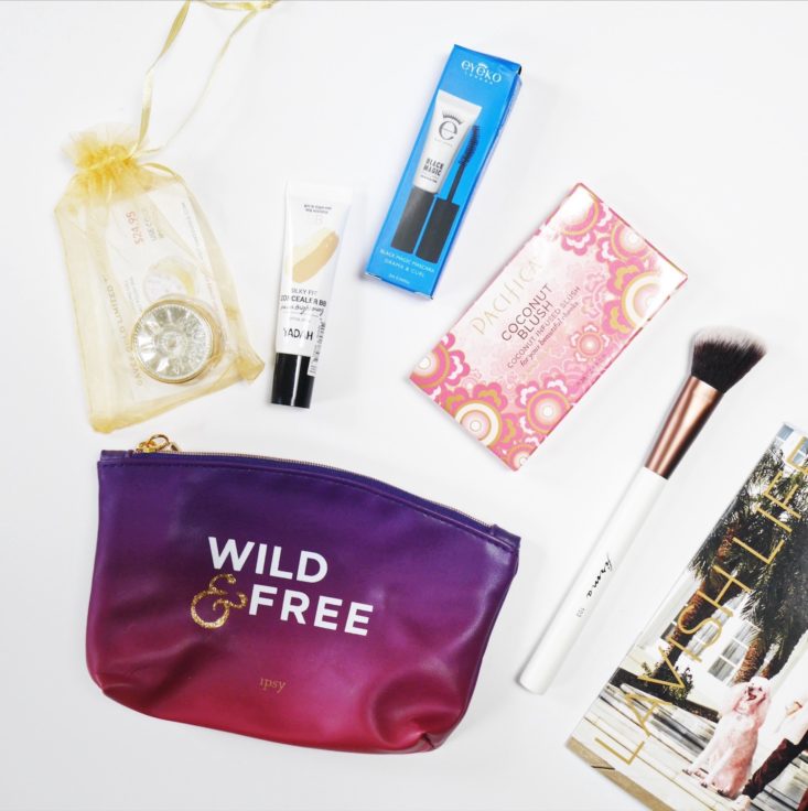 Ipsy Glam Bag August 2017 Beauty Subscription Box