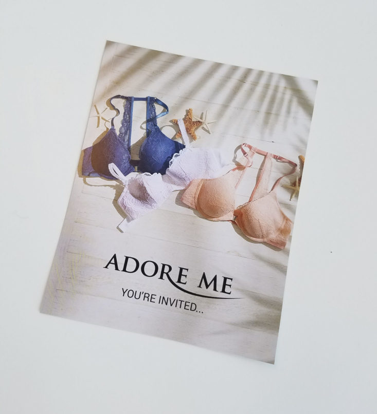 Adore Me Subscription Box Review