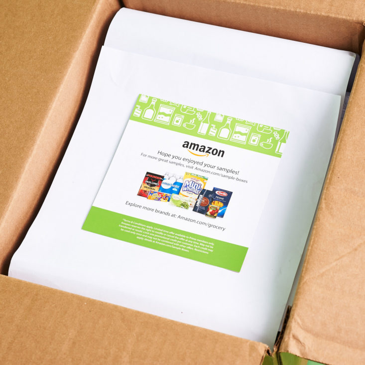 See what healthy, wholesome snacks are in the Amazon Snack Sample subscription box for August 2017!