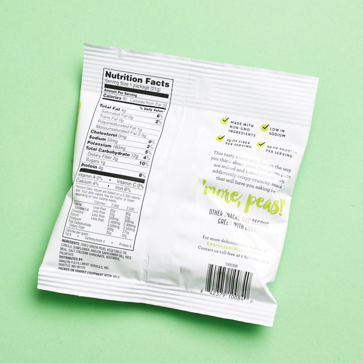 See what healthy, wholesome snacks are in the Amazon Snack Sample subscription box for August 2017!