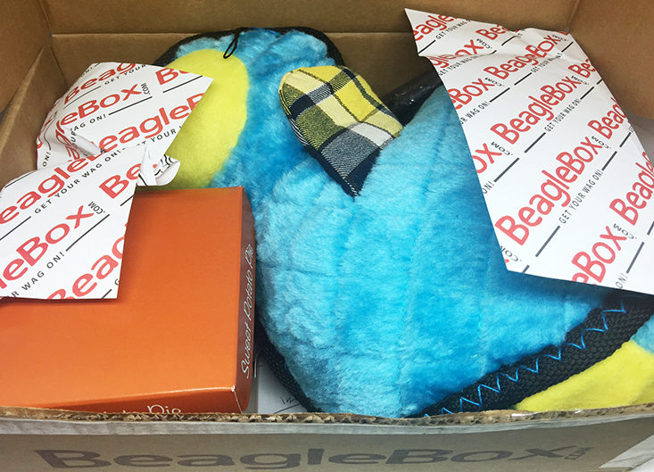 BeagleBox August 2017 Pet Subscription Box for Dogs