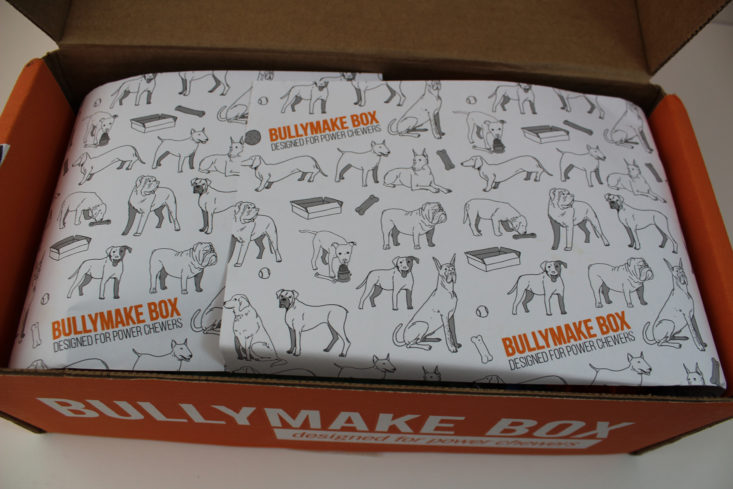 Bullymake Box August 2017 Dog Subscription Box