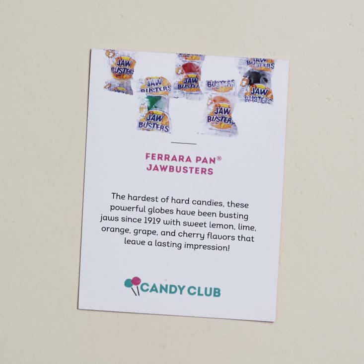 Candy Club July 2017 Subscription Box