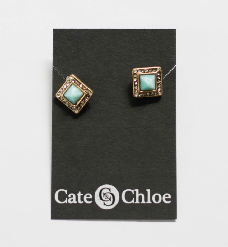 Cate and Chloe August 2017 Women's Jewelry Subscription Box