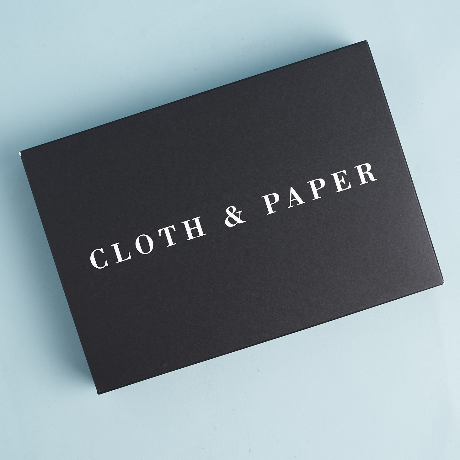Cloth & Paper Stationery Subscription Box Review – August 2017