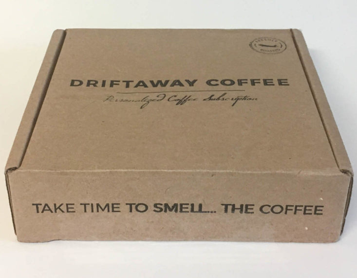 Driftaway Coffee August 2017 Coffee Subscription Box