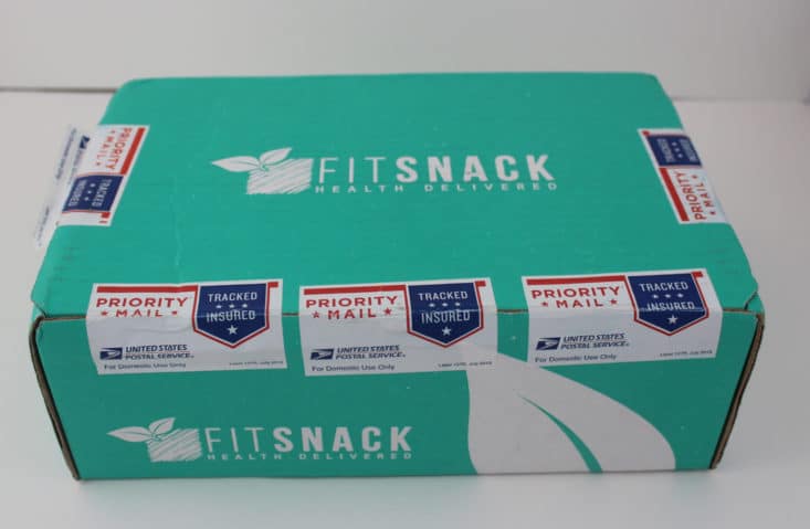 FitSnack Box July 2017 Healthy Snack Subscription Box