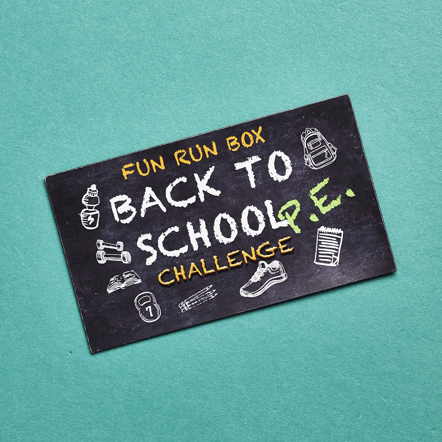 Fun Run Box Fitness Subscription Box Review - August 2017 | MSA