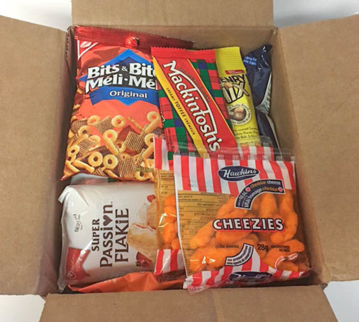 Get Canucked August 2017 Canadian Snacks Subscription Box