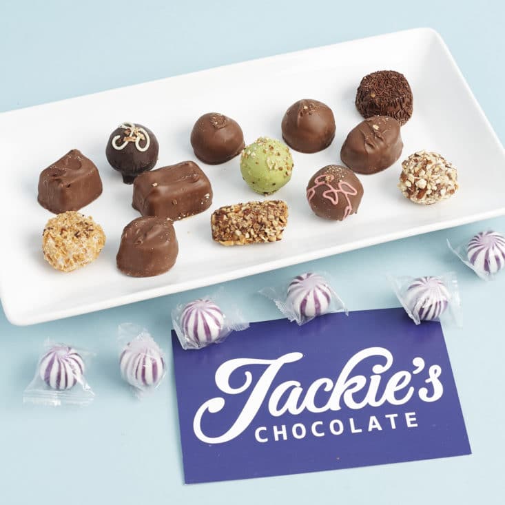 Meet Jackie's Chocolates, a subscription to satisfy all your chocolate cravings!