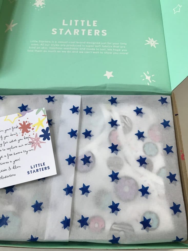 Little Starters Summer 2017 Kid's Clothing Subscription Box