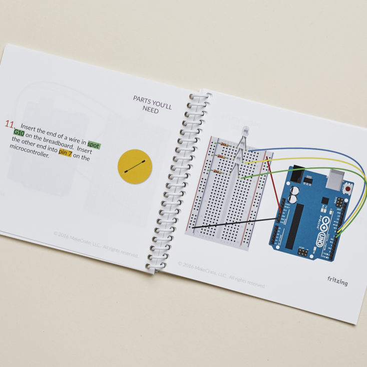 Make Crate Nightlight Kit July 2017 - Nightlight Kit Instructions