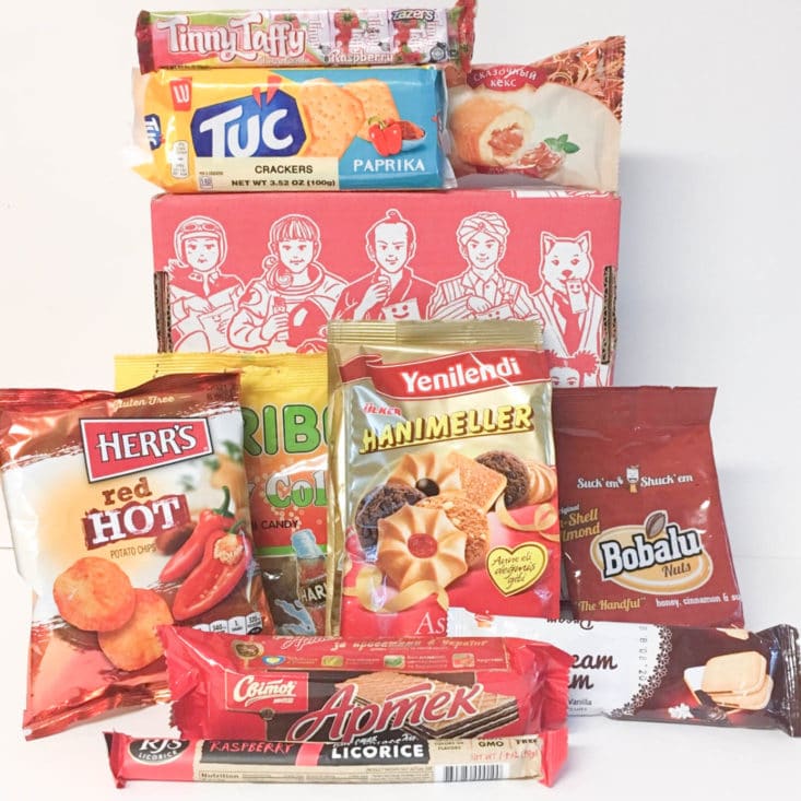 MunchPak August 2017 Snack Subscription Box