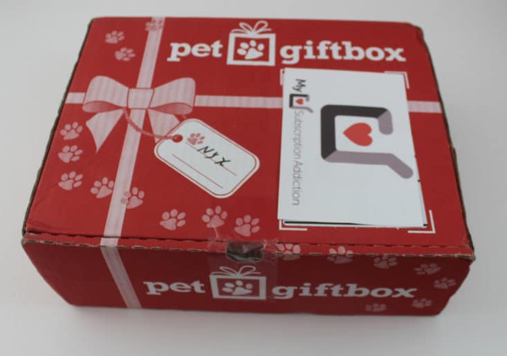 Pet GiftBox July 2017 Dog Subscription Box