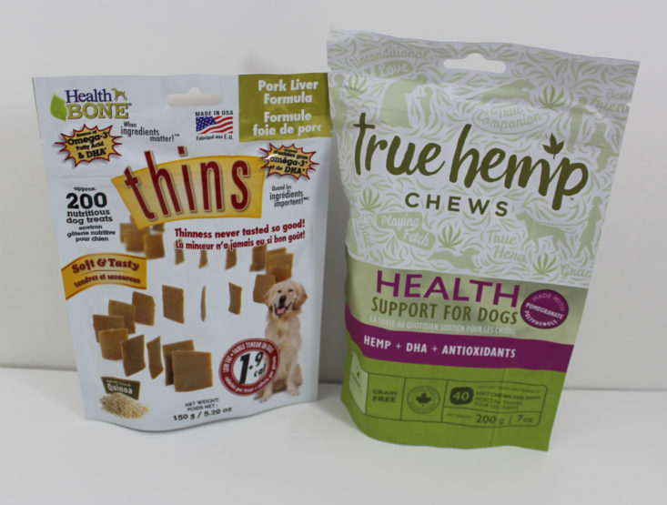 Pet Treater August 2017 Dog Subscription Box