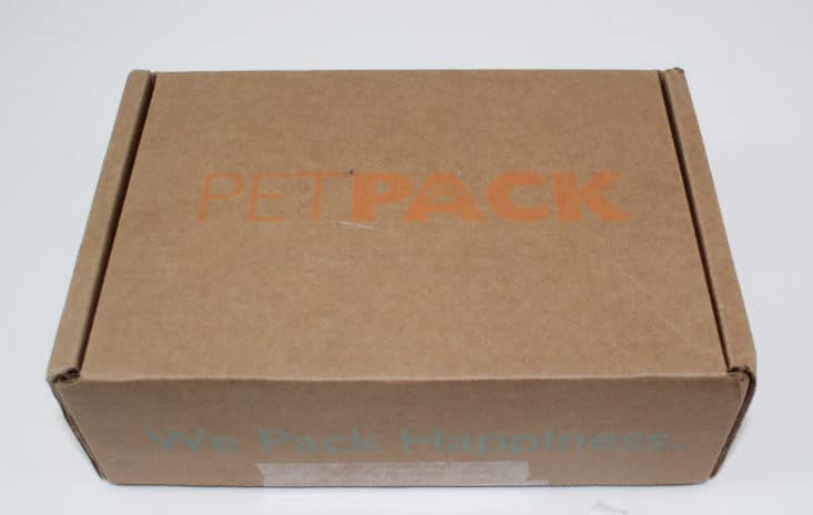PetPack August 2017 Dog Subscription Box