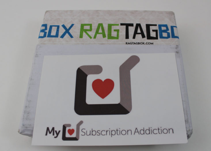 Rag Tag Box August 2017 DIY and Craft Subscription Box