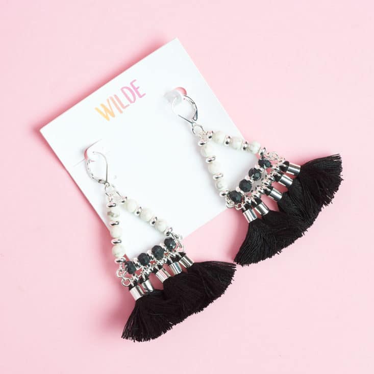 Check out the earrings and necklace I got in my August 2017 Rocksbox jewelry subscription!