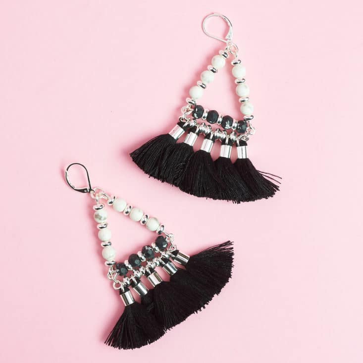 Check out the earrings and necklace I got in my August 2017 Rocksbox jewelry subscription!