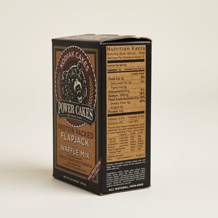 Runners World Box #004 Review, July 2017 - Kodiak Cakes