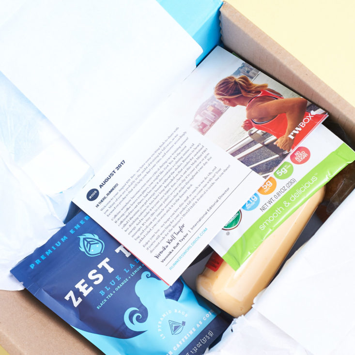 Runners World Box 005 August 2017 Review - Unboxing First Peek