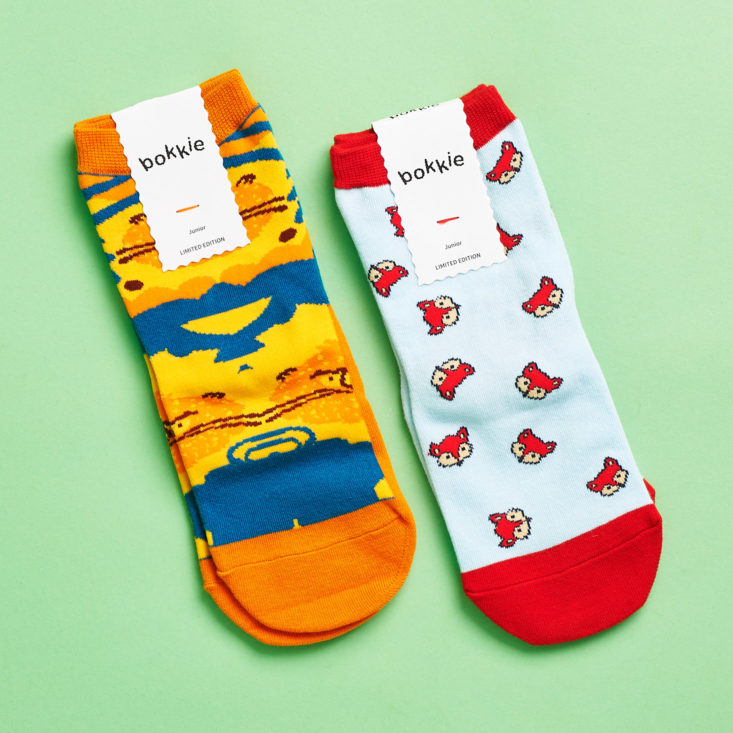 Say It With A Sock Juniors August 2017 - Two pairs of socks