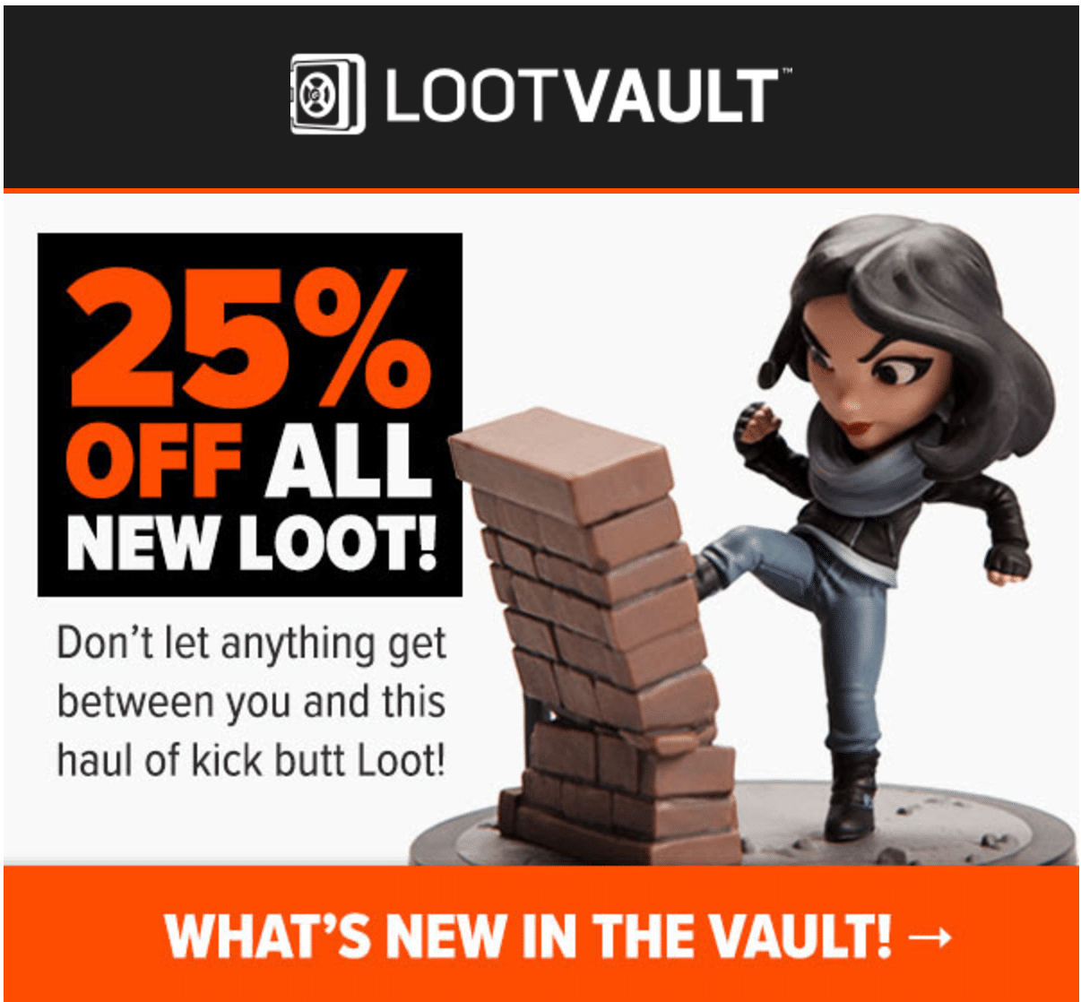Loot Vault Flash Sale – 25% Off New Loot!