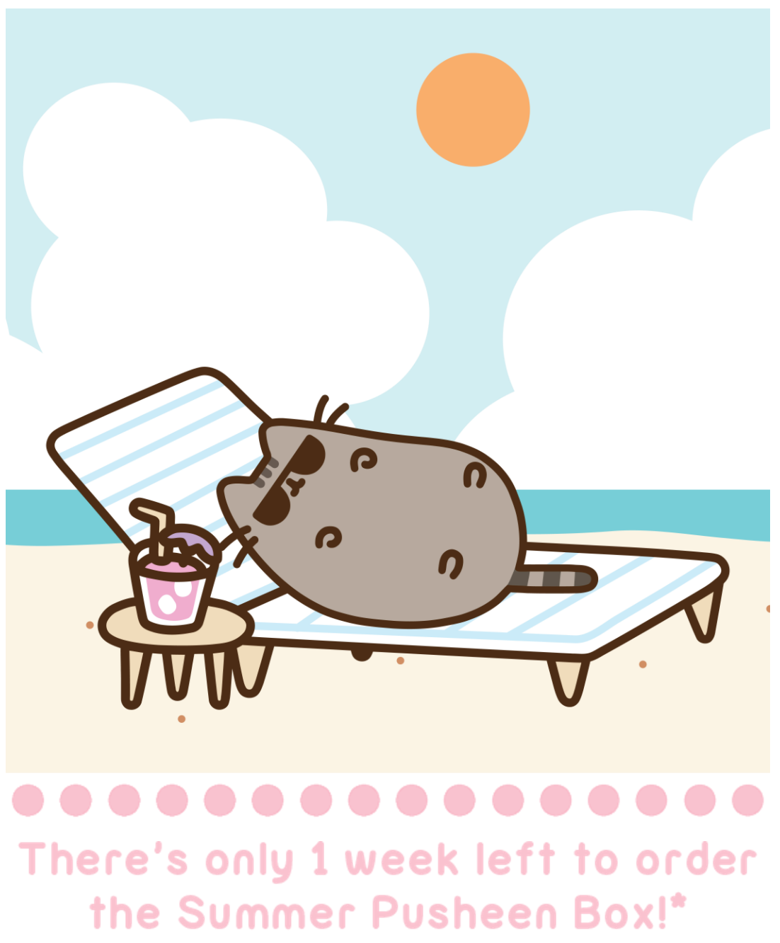 1 Week Left to Order the Summer 2017 Pusheen Box!