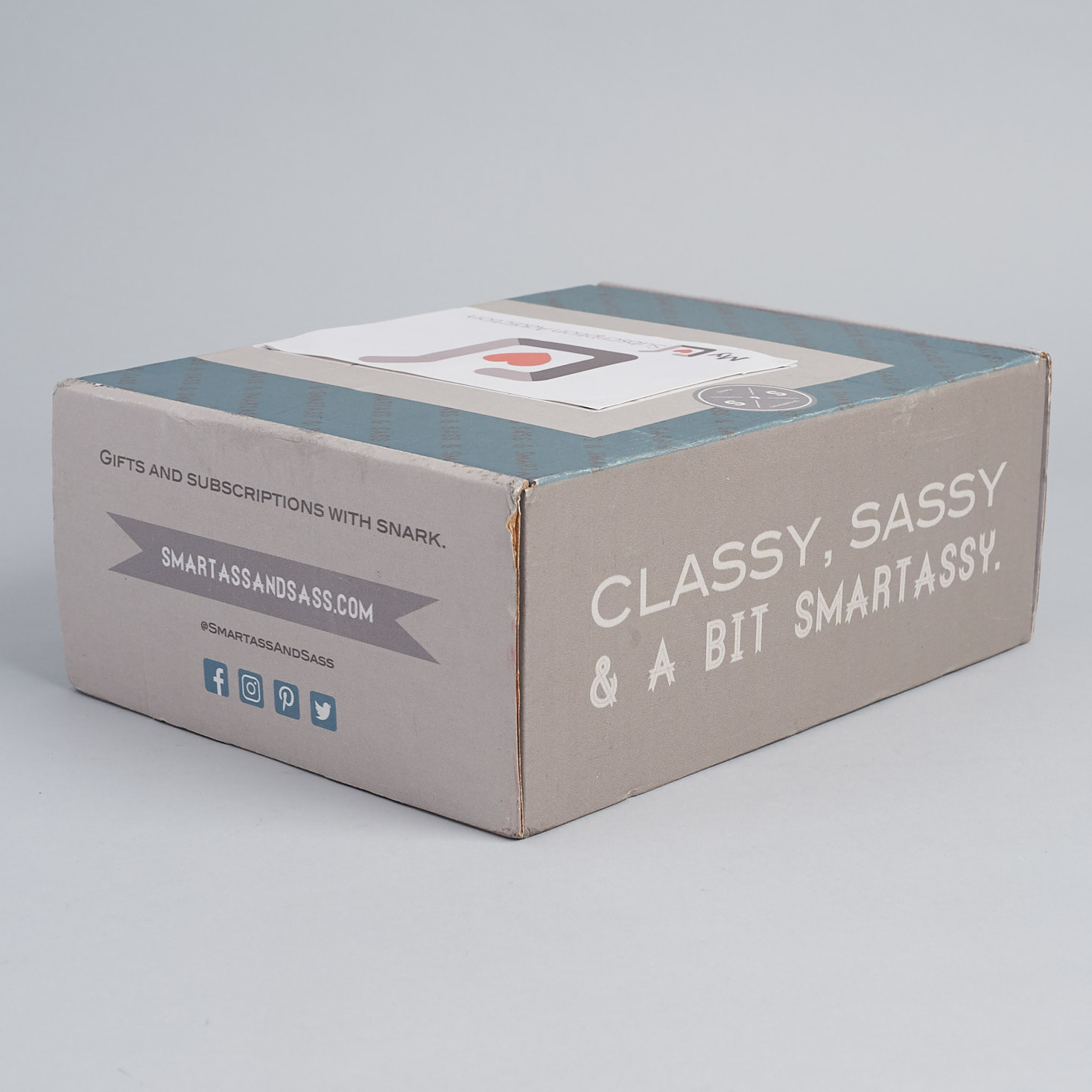 Smartass and Sass Subscription Box Review + Coupon – August 2017