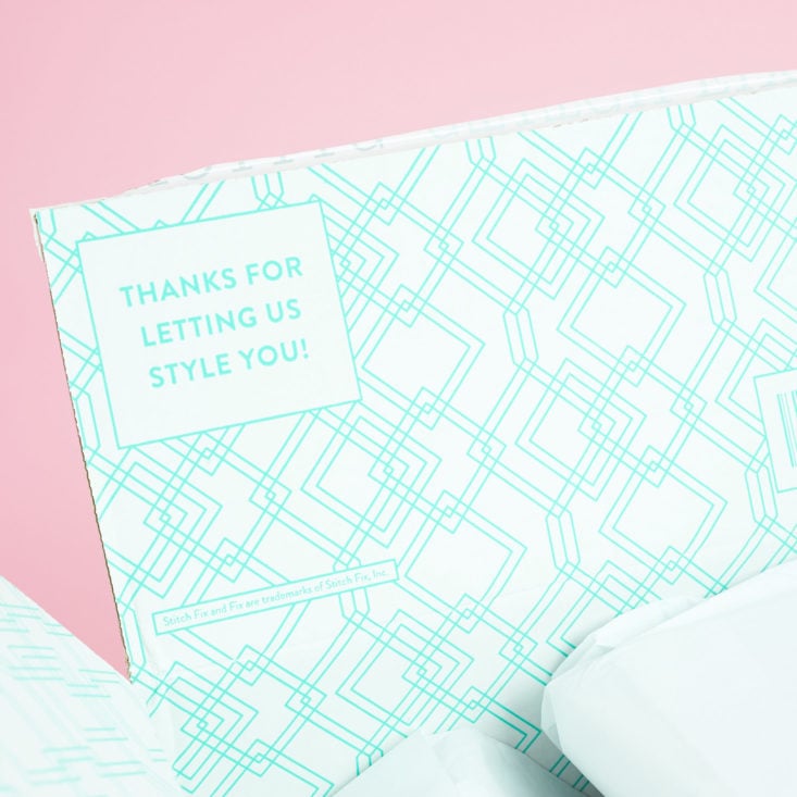 Stitch Fix Womens August 2017 Clothing Subscription Box