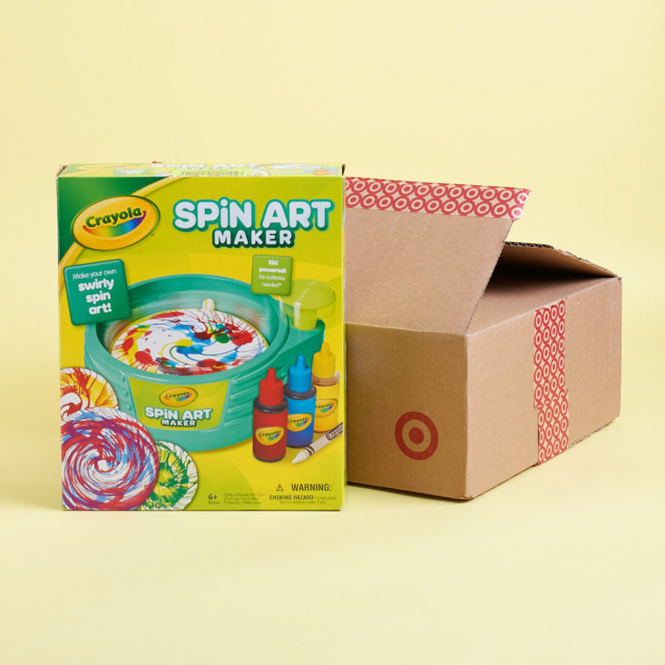 Target Arts & Crafts September 2017 Review - Spin Art Maker