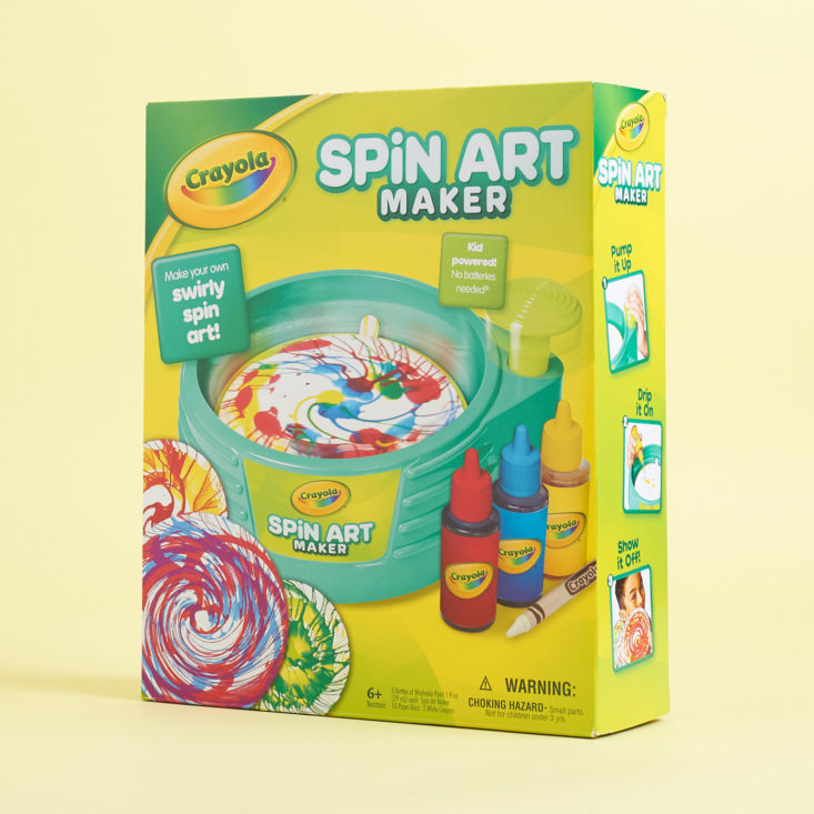 Target Arts & Crafts September 2017 Review - Crayola Spin Art Maker