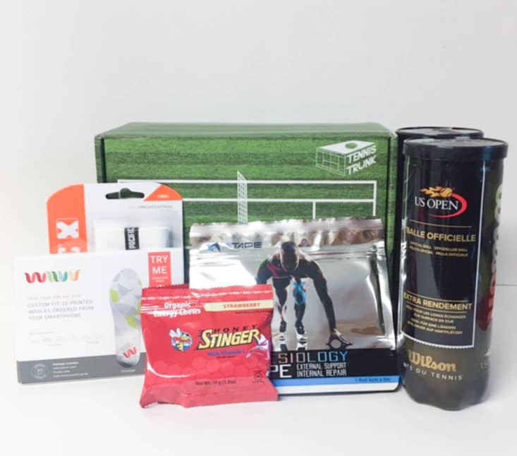 Tennis Trunk August 2017 Sports Subscription Box