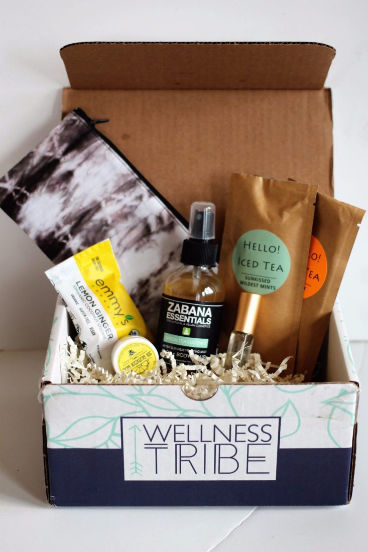 WELLNESS TRIBE August 2017 Women's Health and Wellness Subscription Box