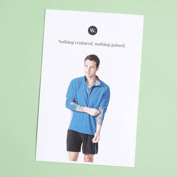 Wantable Mens Fitness August 2017 Clothing Subscription Box
