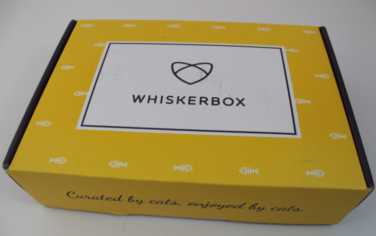 Whiskerbox August 2017 Cat Subscription Box