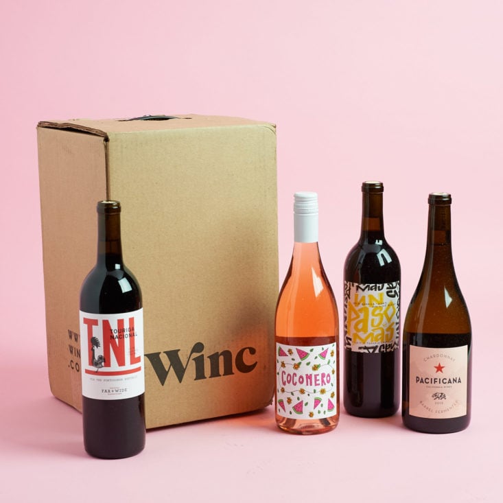 Check out the red white and rose wines I got in my August 2017 Winc Wine Subscription Box!