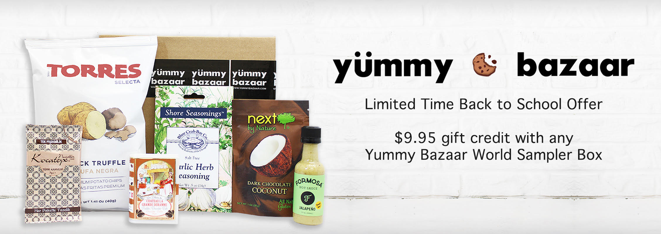 Yummy Bazaar Coupon –  $9.95 in Store Credit with Subscription!