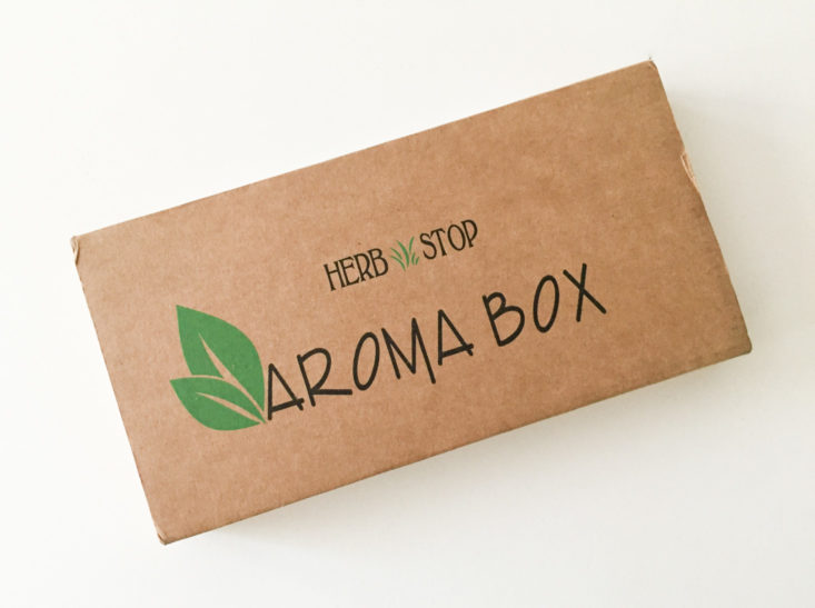 AromaBox by Herb Stop August 2017 Essential Oils Subscription Box