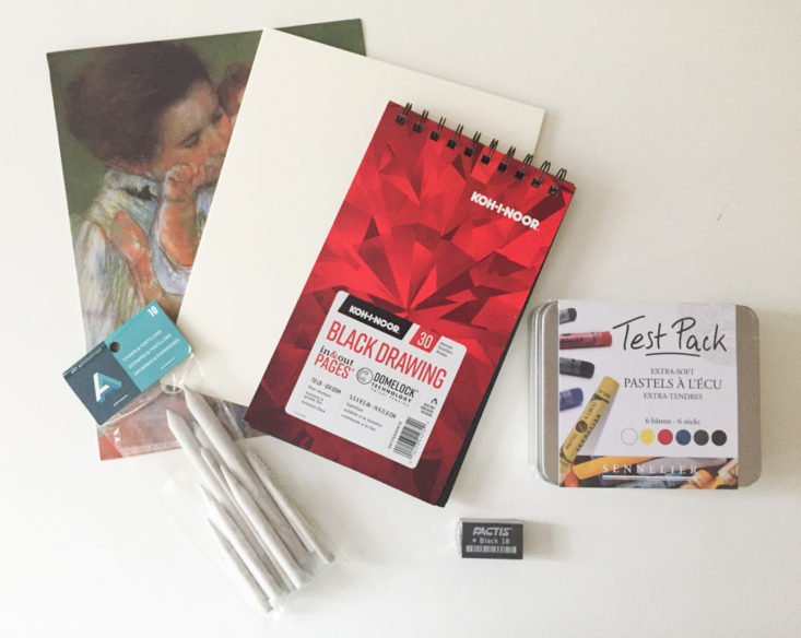 Smart Art August 2017 Fine Art DIY Subscription Box