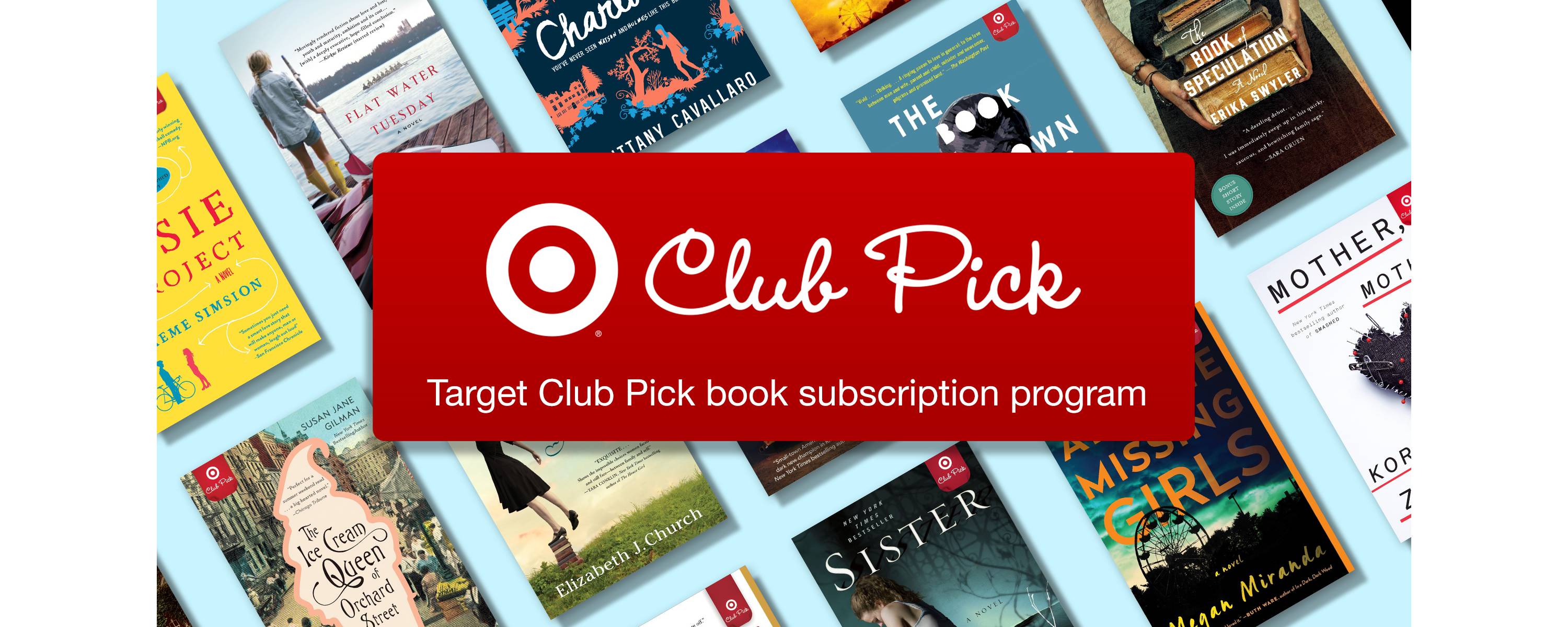 New Target Club Pick Book Subscription Box!