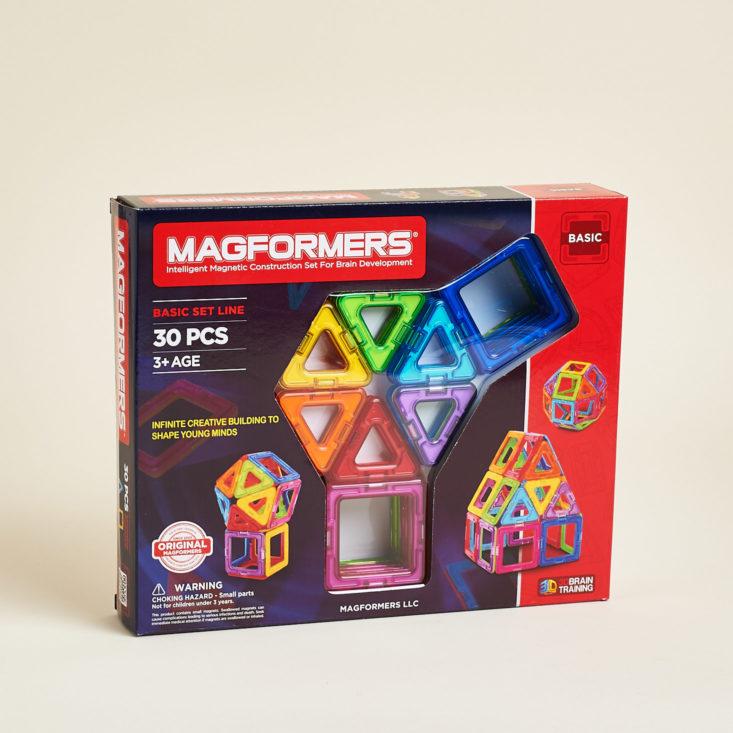 Amazon STEM Kids Subscription Box September 2017 Review - Magformers