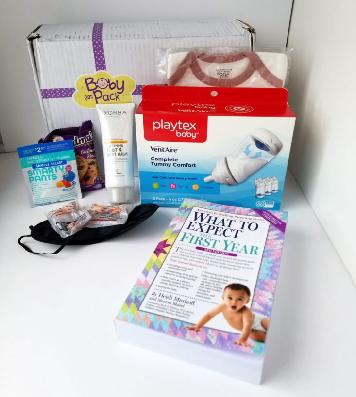 Baby Got Pack Third Trimester September 2017 Pregnancy Subscription Box