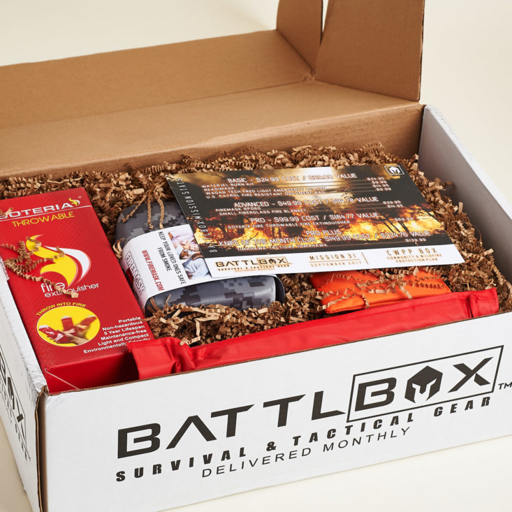 Batllbox 31 CWPP September 2017 Subscription Box